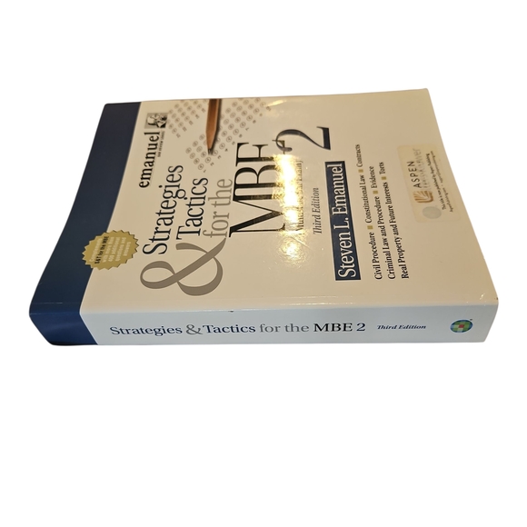 Emanuel Strategies & Tactics for the MBE 2 Third Edition - Picture 4 of 10